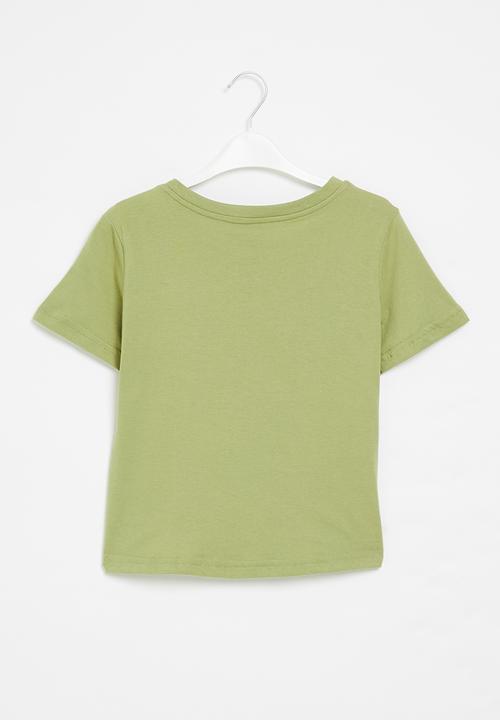 Billabong  - Girls african sun short sleeve tee - green 