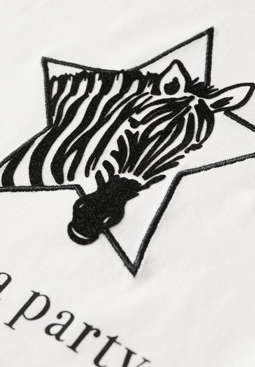 MANGO - Pyjamas zebra - medium grey