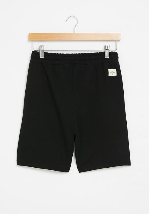 Cotton On - Hudson slouch short - black