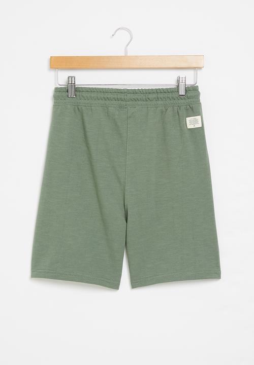 Cotton On - Hudson slouch short - swag green