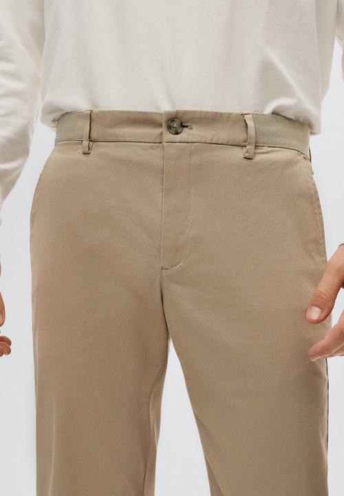 MANGO - Prato trouser - beige