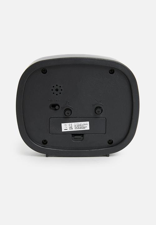 H&S - Alarm clock - black