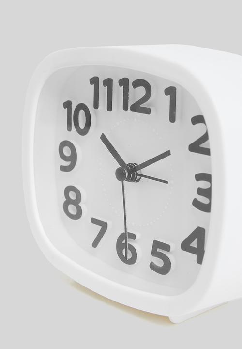 H&S - Alarm clock - white