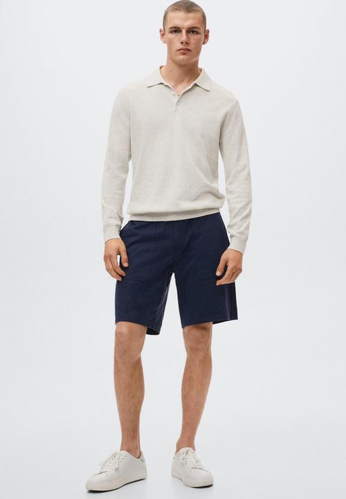MANGO - Sun shorts - navy