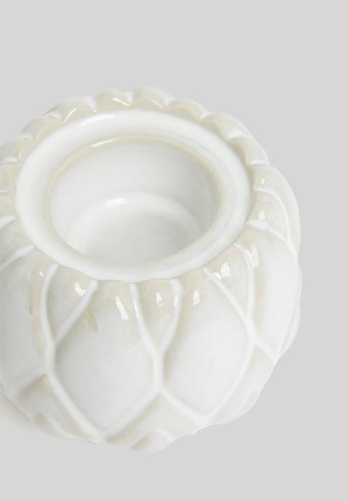 H&S - Artichoke tealight holder - neutral 