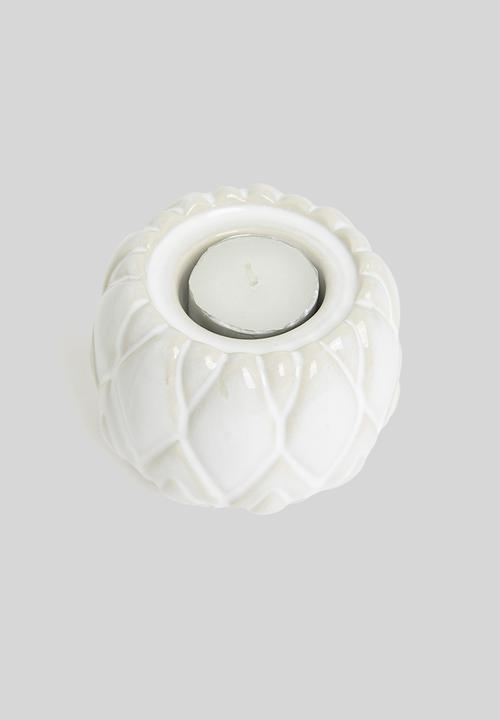 H&S - Artichoke tealight holder - neutral 