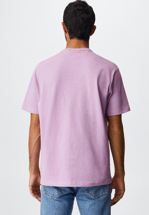 MANGO - T-shirt . anouk - purple 