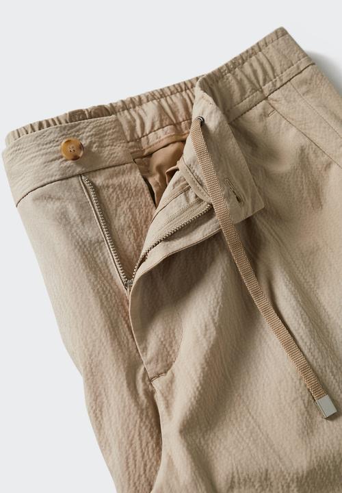 MANGO - Blanco trousers  - beige