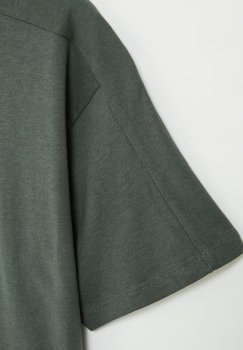 MANGO - T-shirt bahamas - charcoal