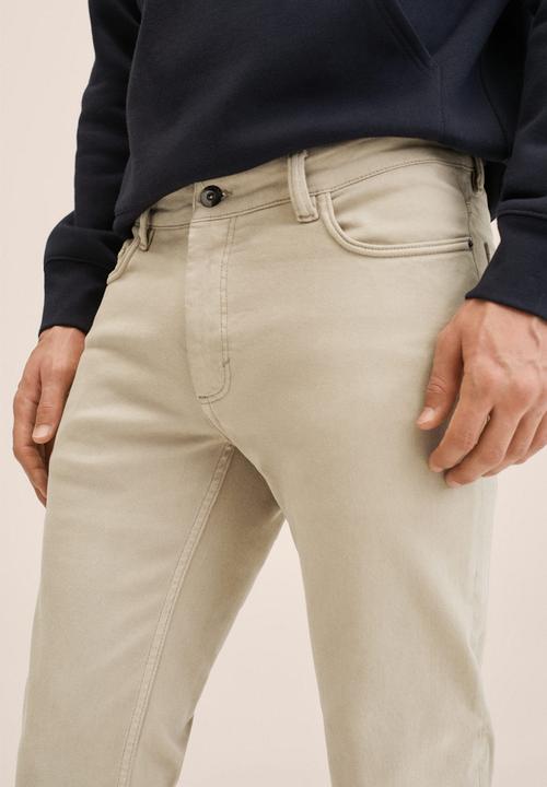 MANGO - Trousers . ibiza - beige