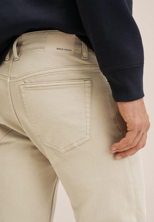 MANGO - Trousers . ibiza - beige