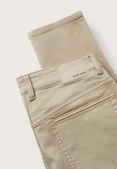 MANGO - Trousers . ibiza - beige