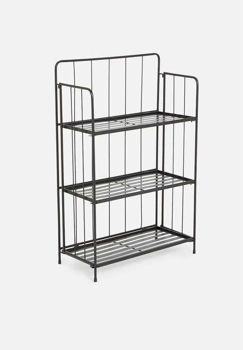 H&S - Silo plant rack-black