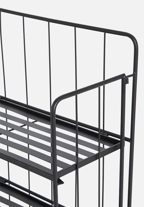 H&S - Silo plant rack-black