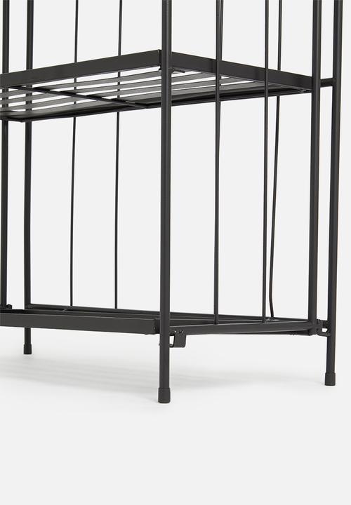 H&S - Silo plant rack-black