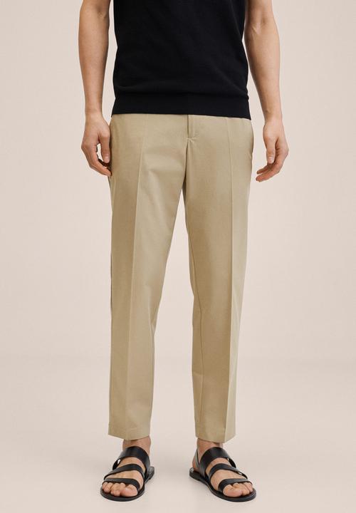 MANGO - York trousers - beige