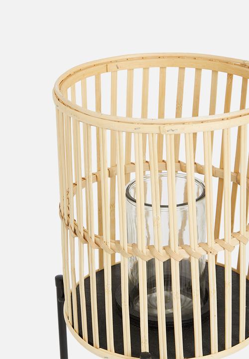 H&S - Lantern on stand - natural