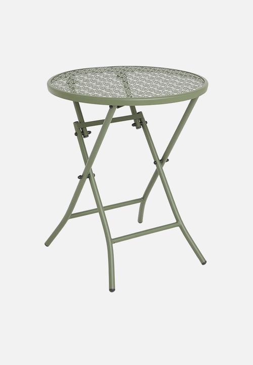 H&S - Rumi outdoor folding table-green