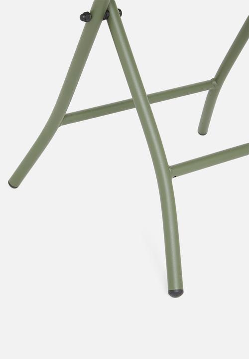H&S - Rumi outdoor folding table-green