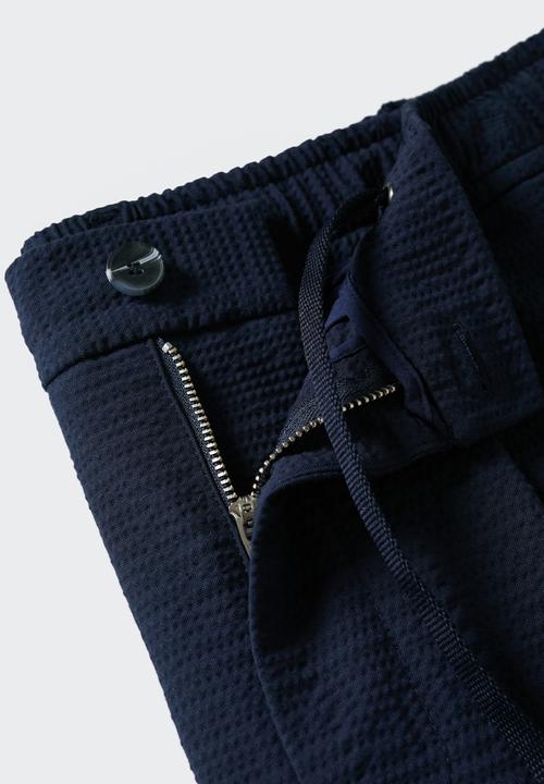 MANGO - Blanco trousers - navy