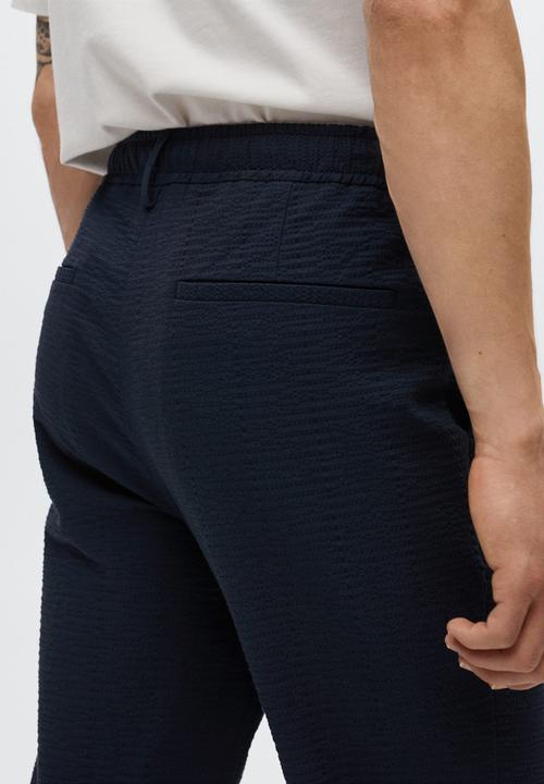 MANGO - Blanco trousers - navy