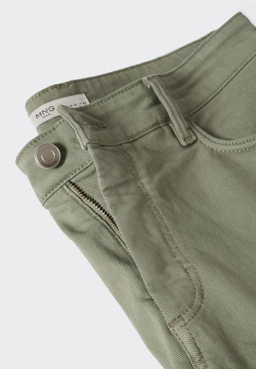 MANGO - Ibiza slim fit jean - khaki