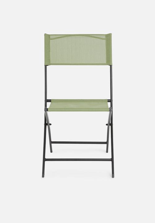 H&S - Sima folding chair-green