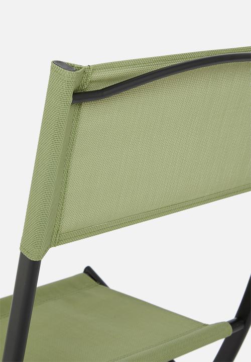 H&S - Sima folding chair-green