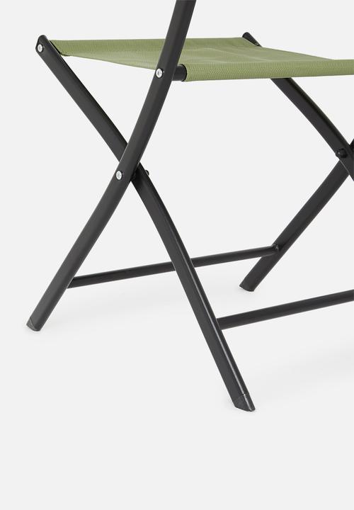 H&S - Sima folding chair-green