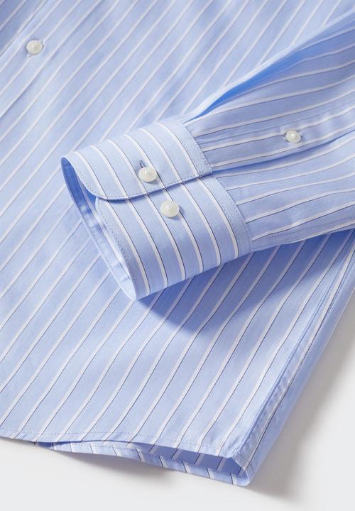MANGO - Begur shirt  - blue