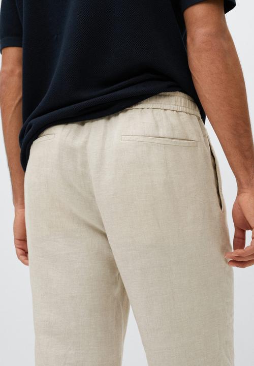 MANGO - Romelino pants - beige