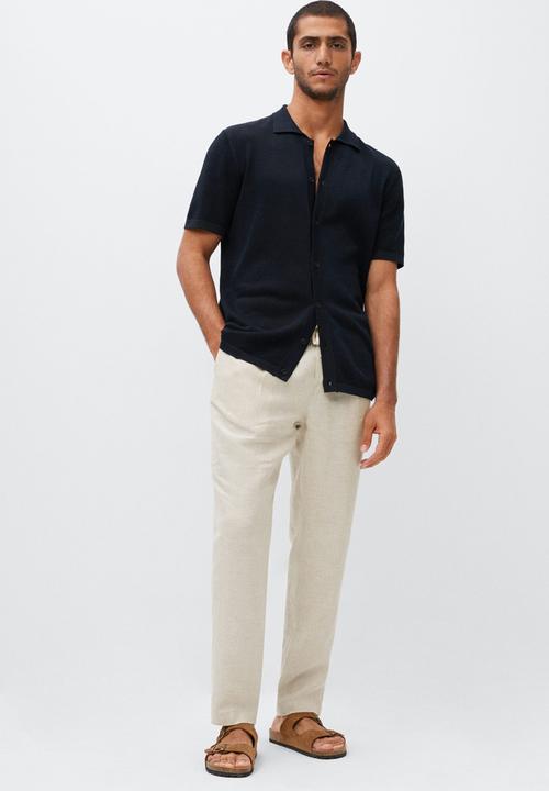 MANGO - Romelino pants - beige