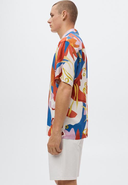 MANGO - Tamariu shirt  - beige