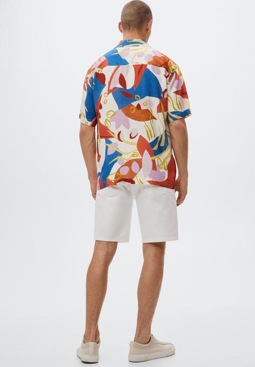 MANGO - Tamariu shirt  - beige