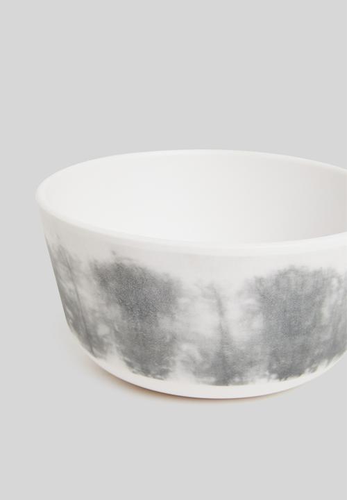 Excellent Houseware - Arc bamboo bowl set of 6 - black