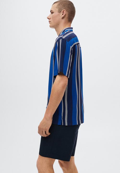 MANGO - Vera shirt - navy