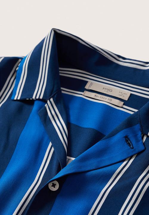 MANGO - Vera shirt - navy