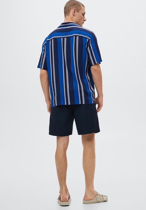 MANGO - Vera shirt - navy