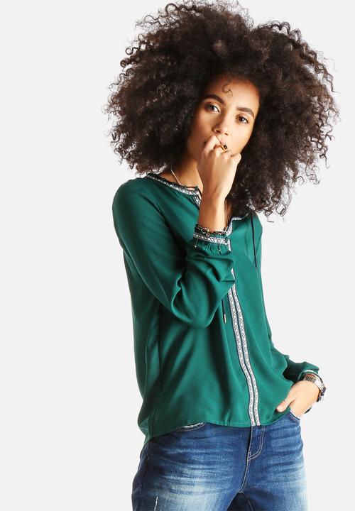 Vero Moda - Yaya Trim Blouse