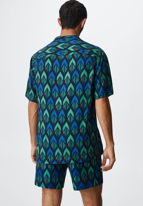 MANGO - Sanjose shirt - navy