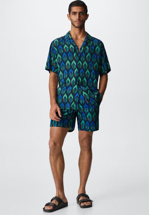 MANGO - Sanjose shirt - navy