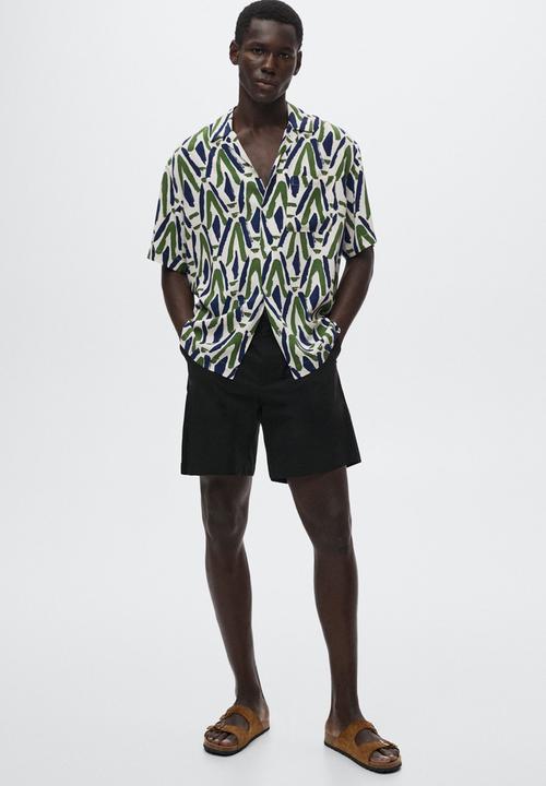 MANGO - Retamar shirt - beige