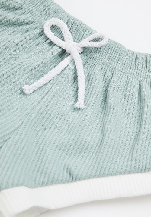 Pop Candy - Baby tee & shorts set - blue