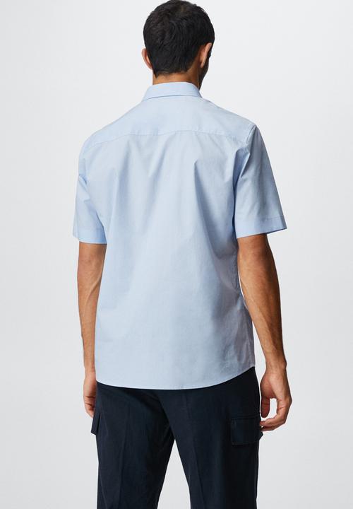 MANGO - Shirt . estepona - blue 