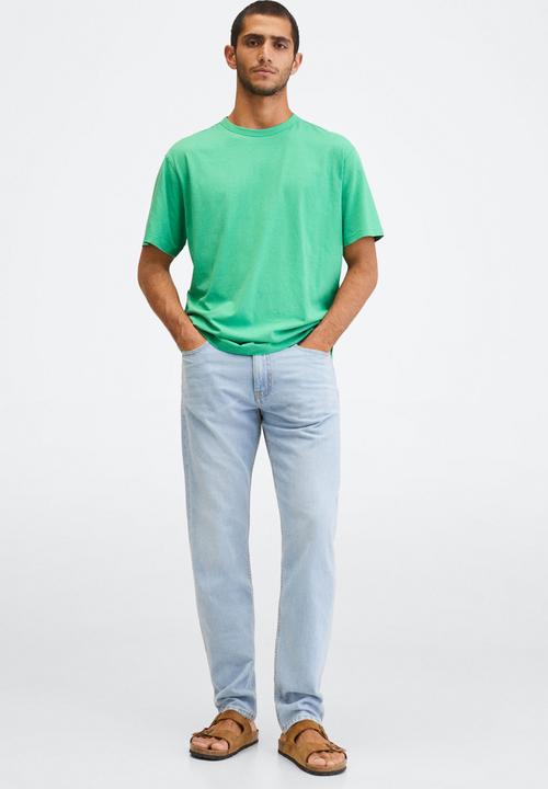 MANGO - Swim T-shirt - green