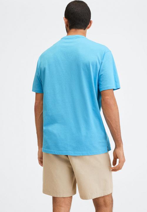 MANGO - Swim t-shirt - turquoise