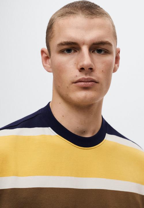 MANGO - Rivert  T-shirt- yellow