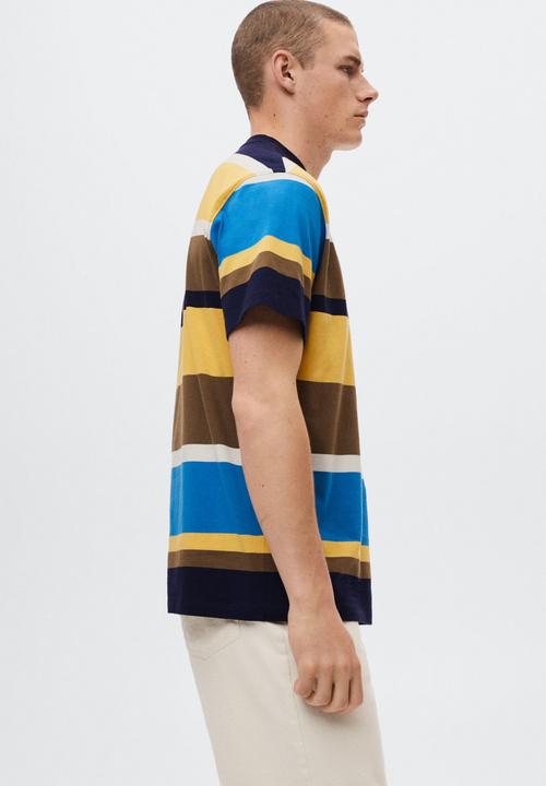 MANGO - Rivert  T-shirt- yellow