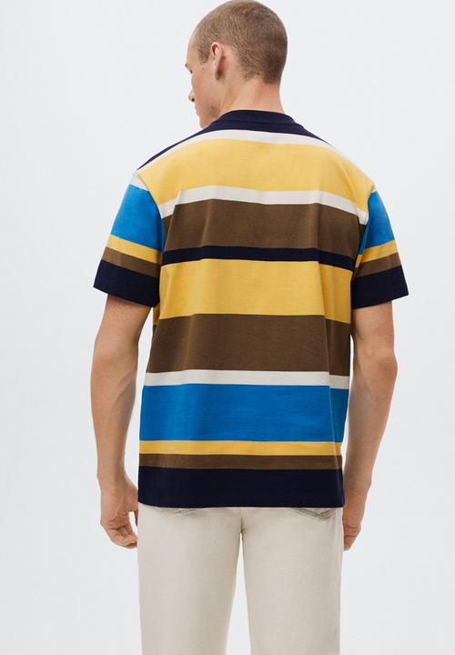 MANGO - Rivert  T-shirt- yellow