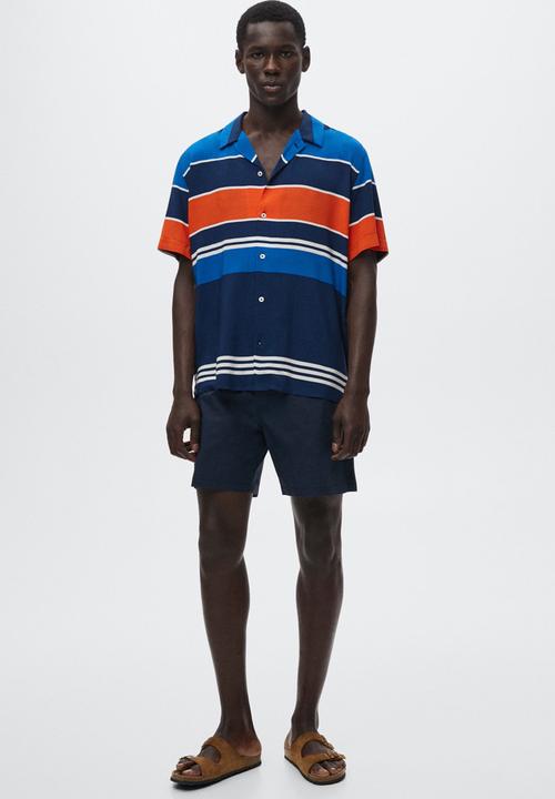 MANGO - Mojacar shirt - navy